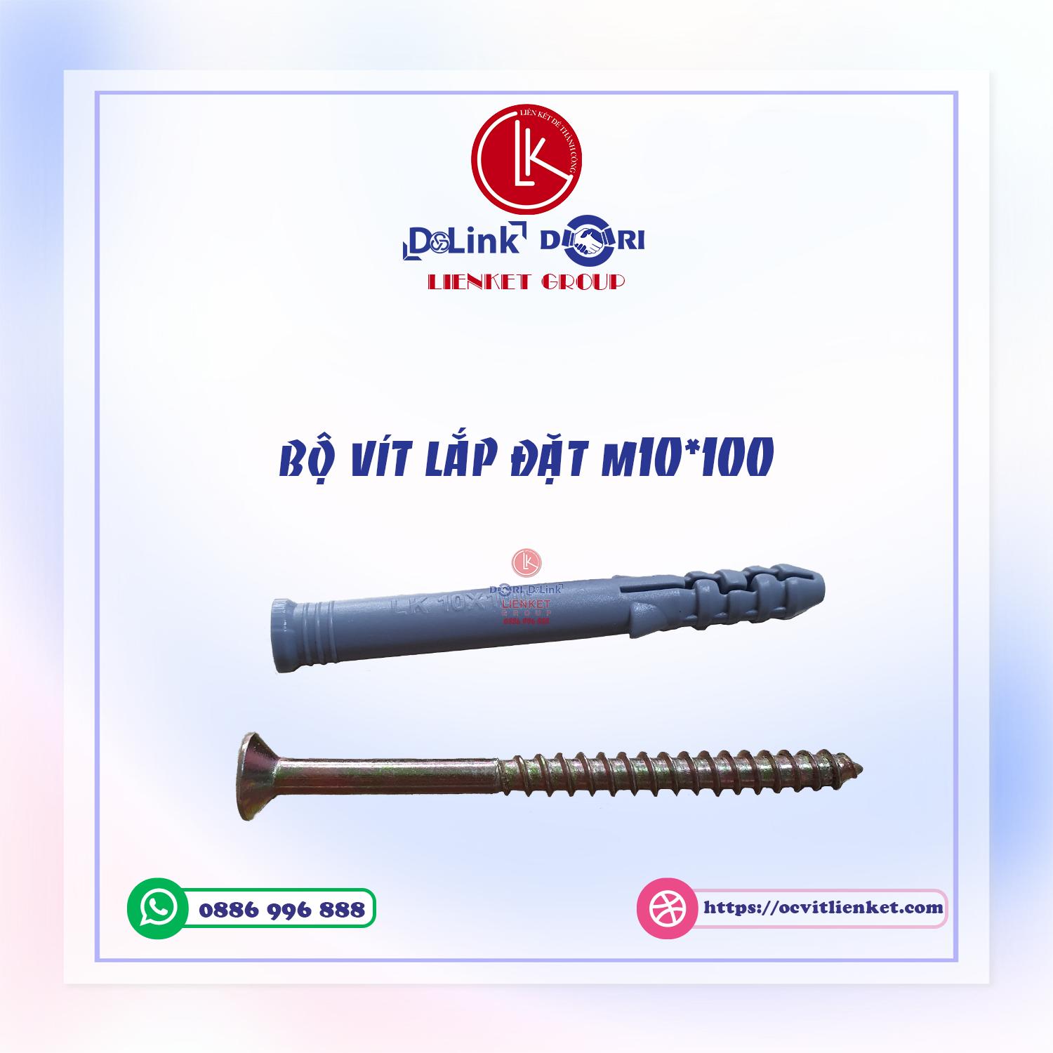 BỘ VÍT LẮP ĐẶT MỘT MÀU VÍT 7*100 – TẮC KÊ10*100 LẮP LIÊN KẾT KHUNG BAO VÀO TƯỜNG